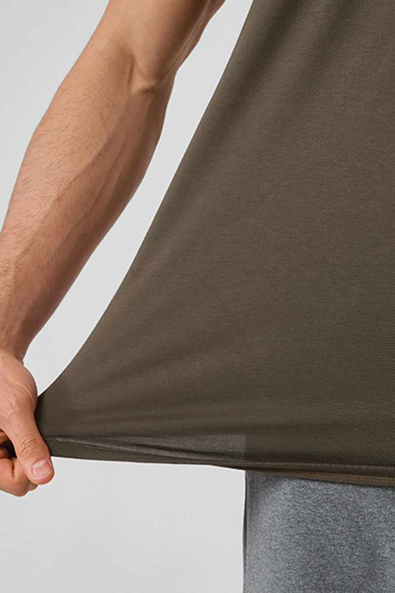 Men's Summer Cool Breathable Wide Strap Sleeveless Tank Top