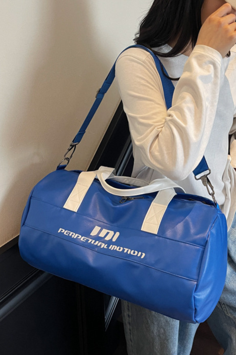 Large Capacity Dry-Wet Separation Dual Carry Design Gym Bag