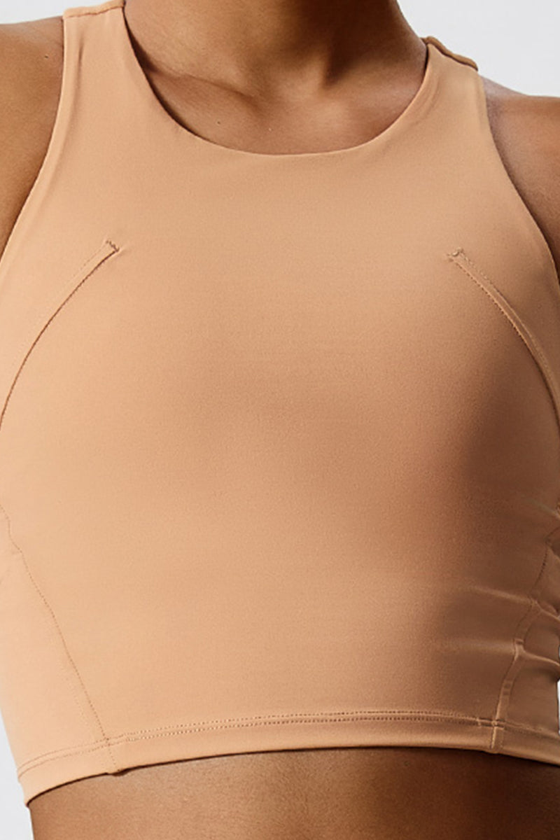 Women Eco-Friendly Renewable Fabrics Tight Fit With Chest Pad Outdoor Golf Fitness Tennis Vests