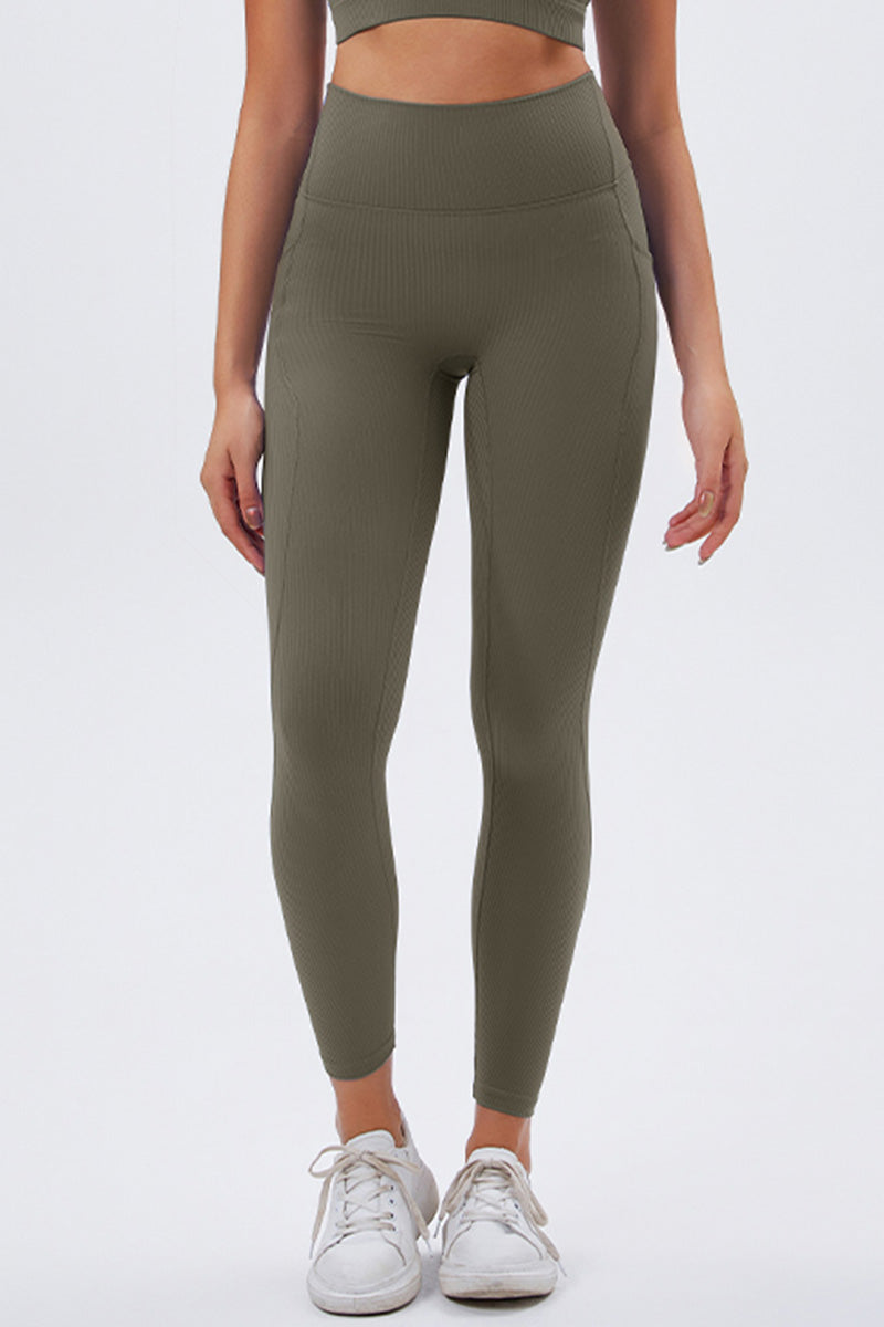 Women Eco-Friendly Recycled Fabric High Waisted Hip Lifting Outdoor Sports Running Fitness Yoga Yoga Leggings
