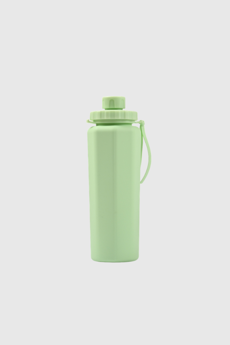 Silicone Portable Drop-Proof Heat-Resistant Sports Water Bottle