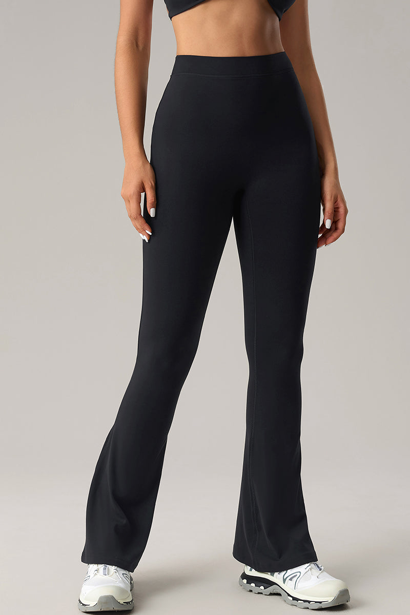 Women High-Waisted Elastic Butt-Lifting Tummy-Control Naked Sensation Yoga Leggings