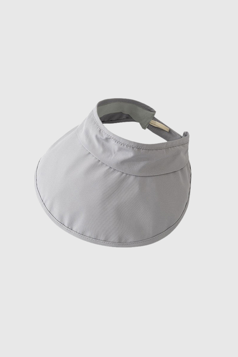 Summer Lightweight Sun Visor Foldable Wide Brim Empty Top Cap