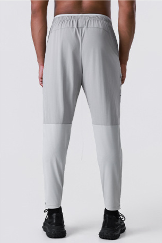 Men's Quick-Dry Elastic Waistband Ankle Zipper Joggers