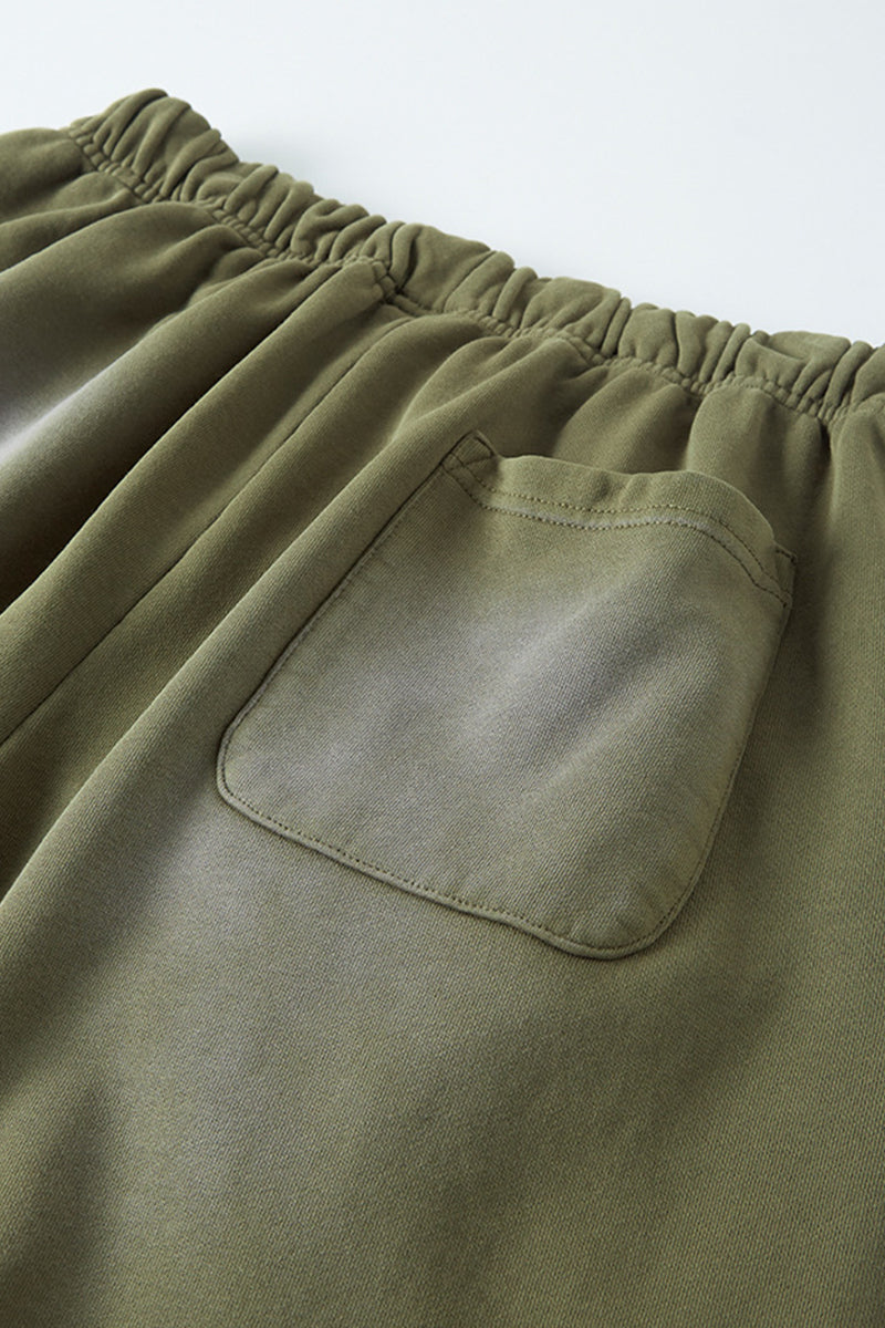 Unisex Heavy Washed Gradient Shorts - Vintage Monkey Wash Cargo Shorts