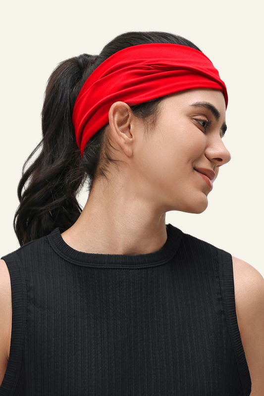 Women's Athletic High-Elasticity Yoga Headband.