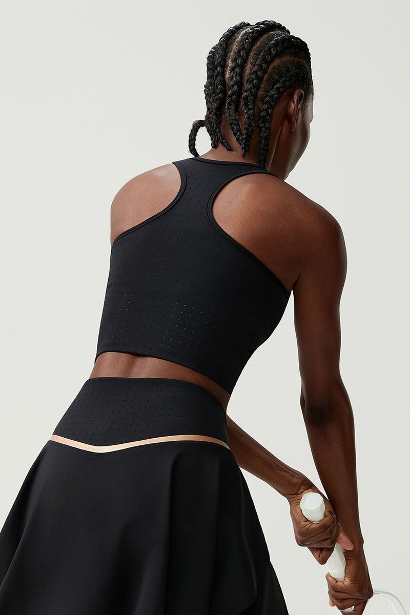 Women Breathable Tennis Vest Removable Padding Sports Top
