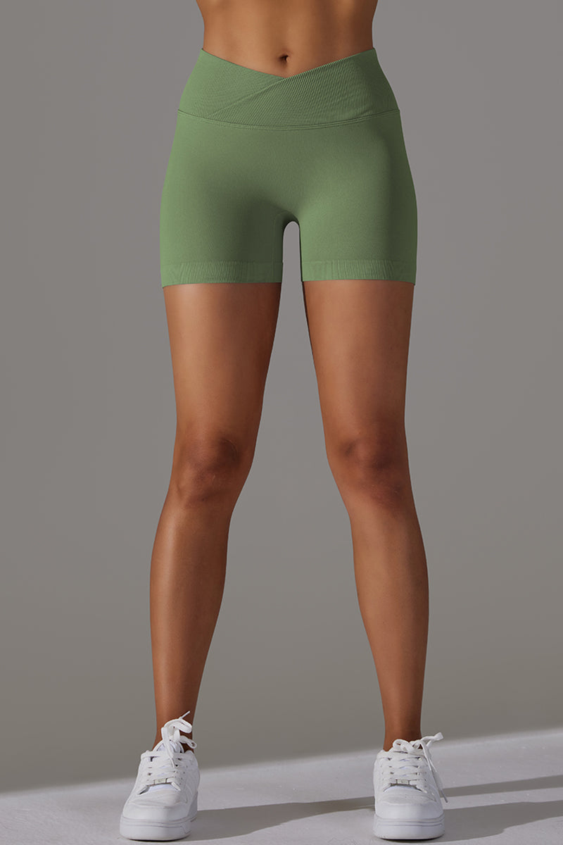 Seamless Women Yoga Sports Shorts