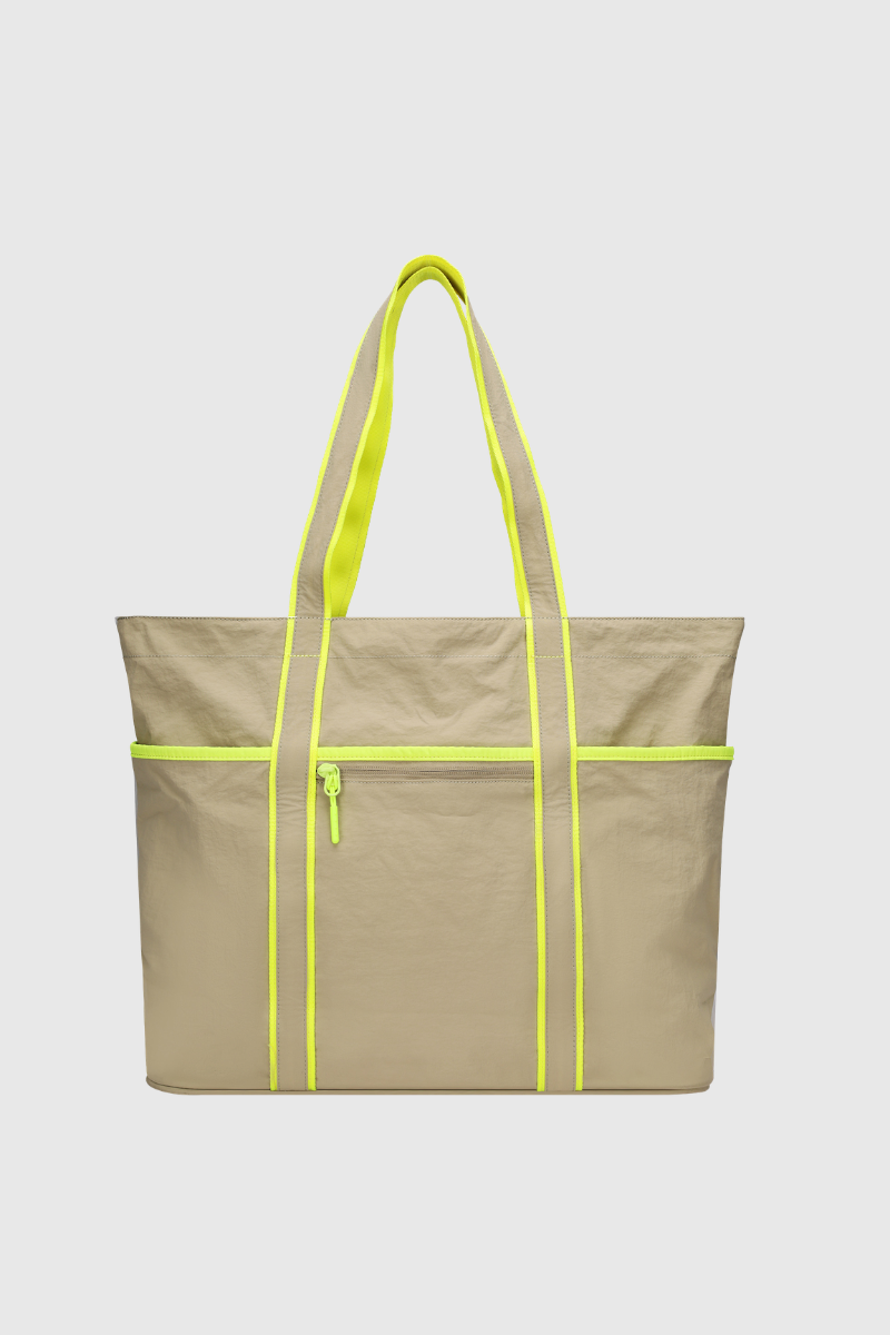 Portable Matching Color-Block Single-Shoulder Sports Bag