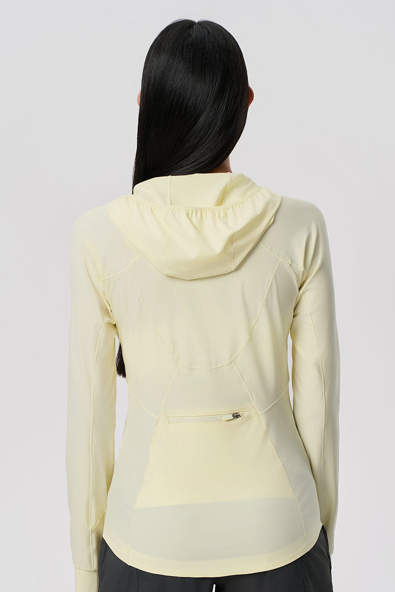 Women Upf50+ Ice-Touch Uv-Blocking Lightweight Outdoor Sunscreen Jacket