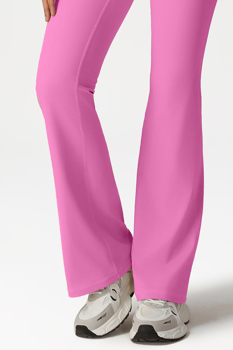 Women High-Waisted Bootcut Butt-Lifting Naked-Feel Yoga Pants