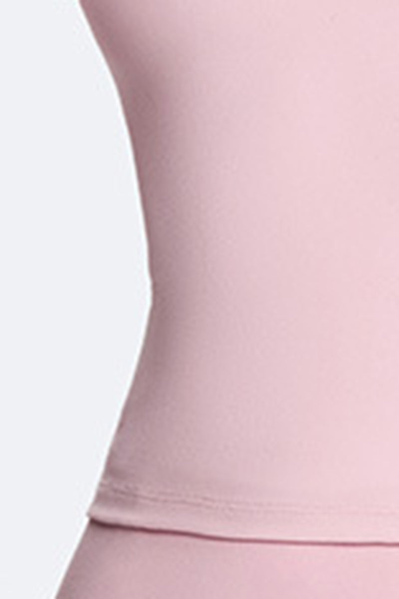 Women V-Neck Waist-Shaping Long Sleeve Fitness Top