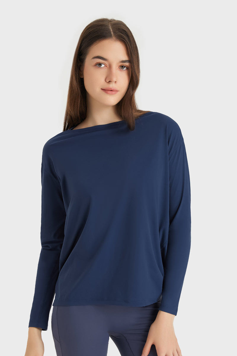 Women'S Loose Sports Long Sleeves
