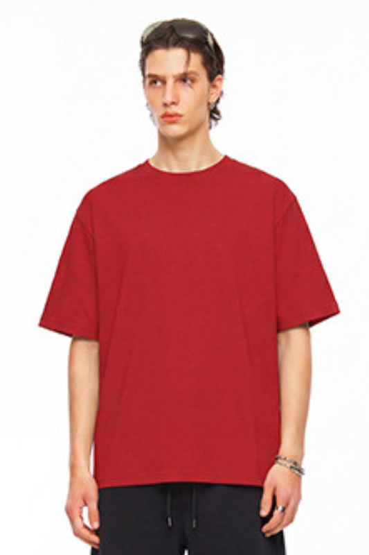 Men's Summer Sorona Cooling Drop Shoulder Loose T-shirt