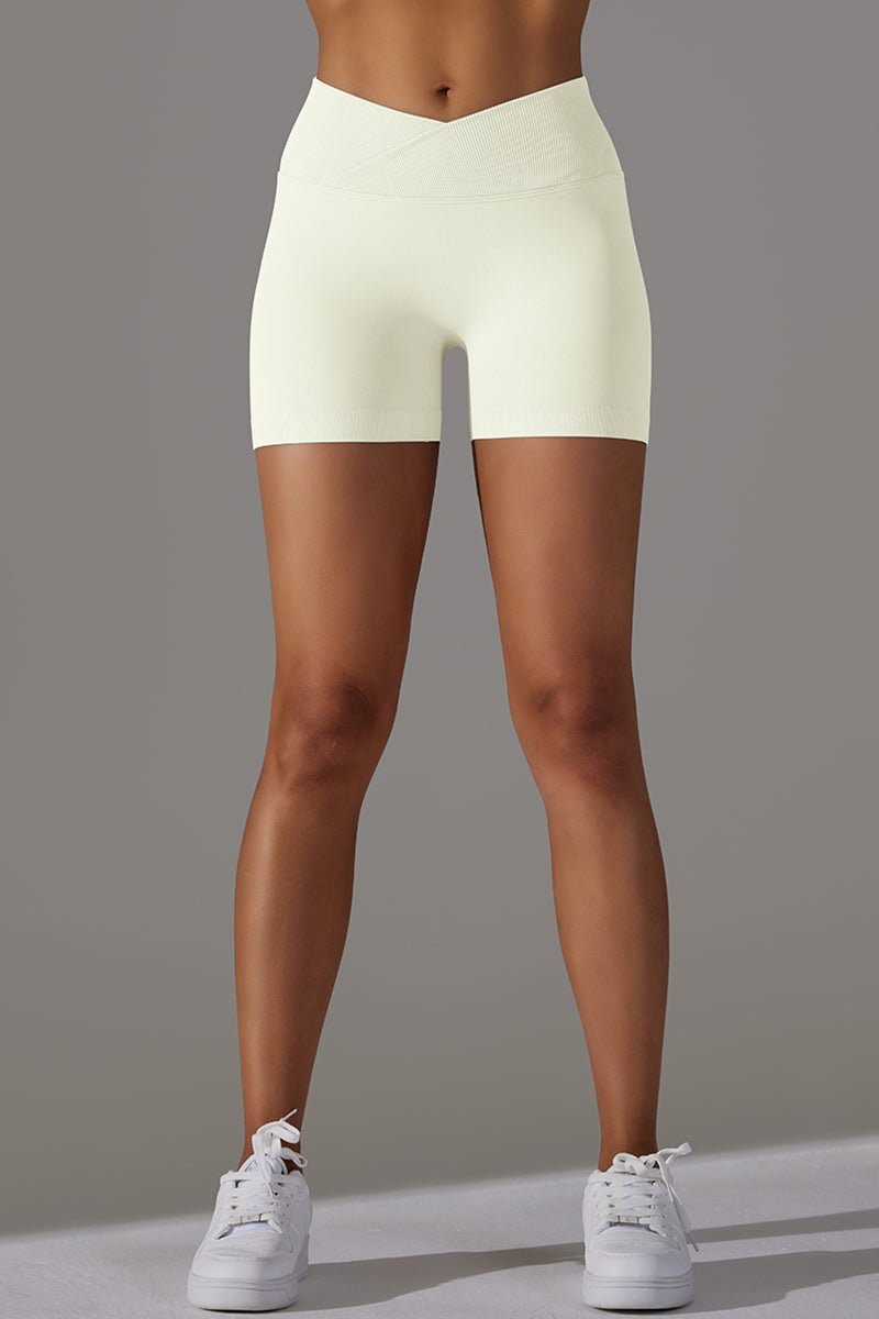 Seamless Women Yoga Sports Shorts