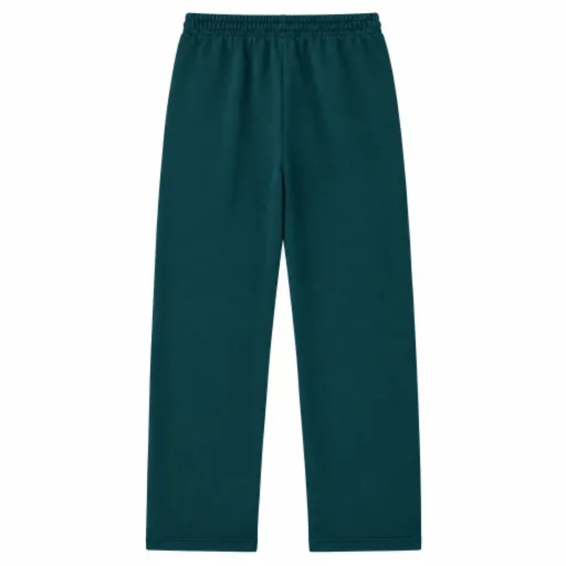 Unisex Fall Fleece Drawstring Straight Leg Casual Sweatpants