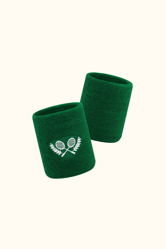 Sports Embroidered Sweat Absorbent Tennis Wristbands
