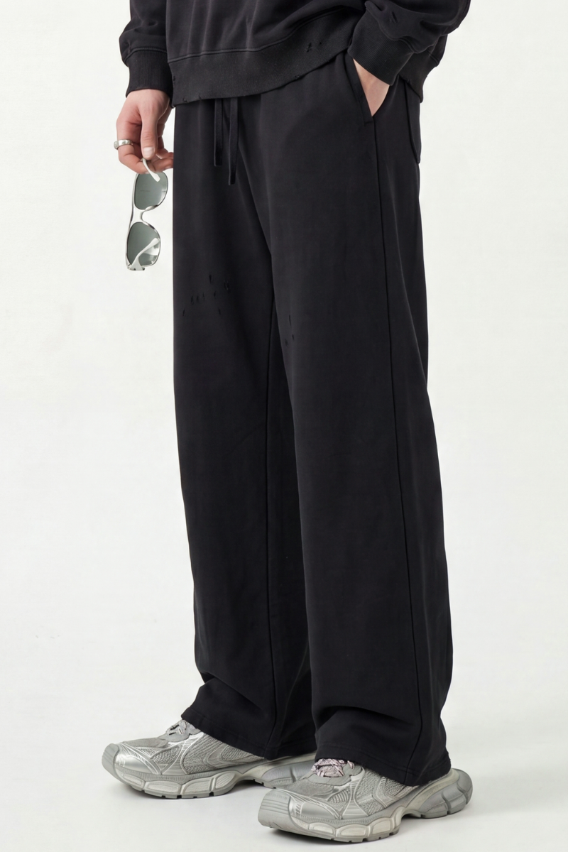 Unisex Fall 430G Heavyweight Drawstring Relaxed Sweatpants