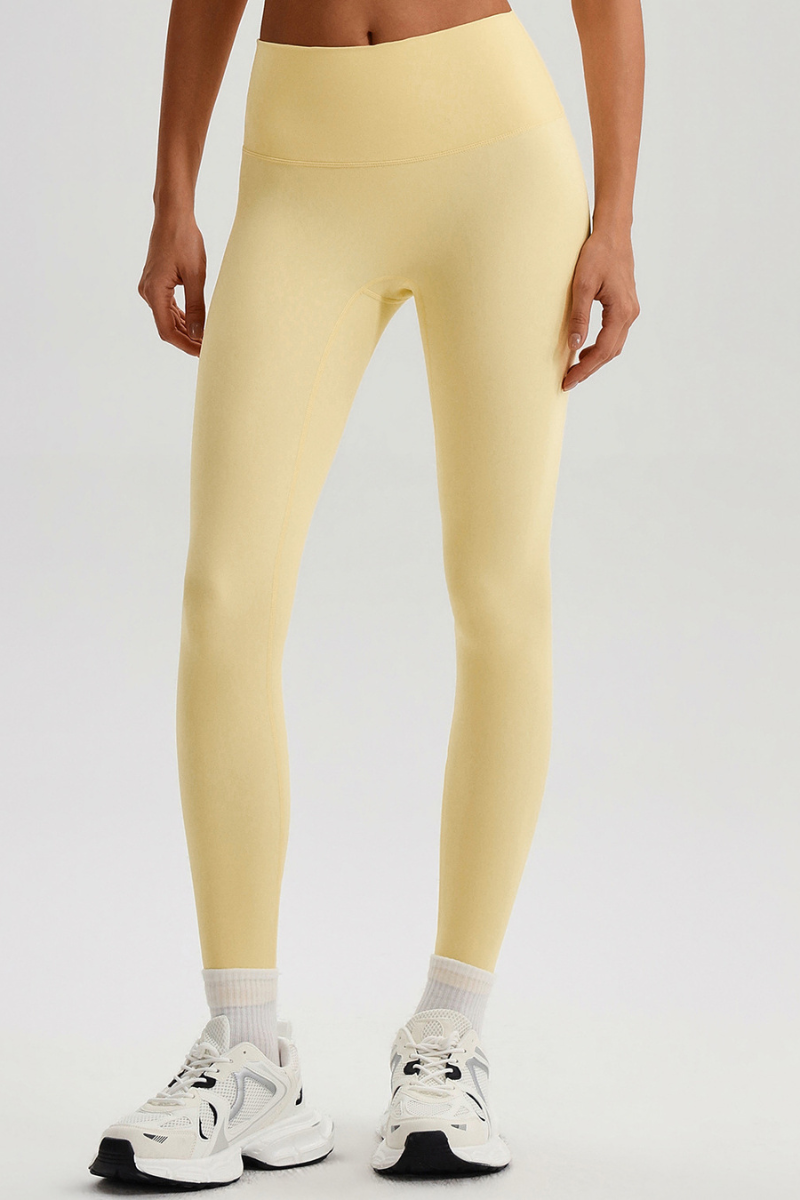 Women High Waisted Butt Lifting Seamless Naked Sensation Yoga Leggings