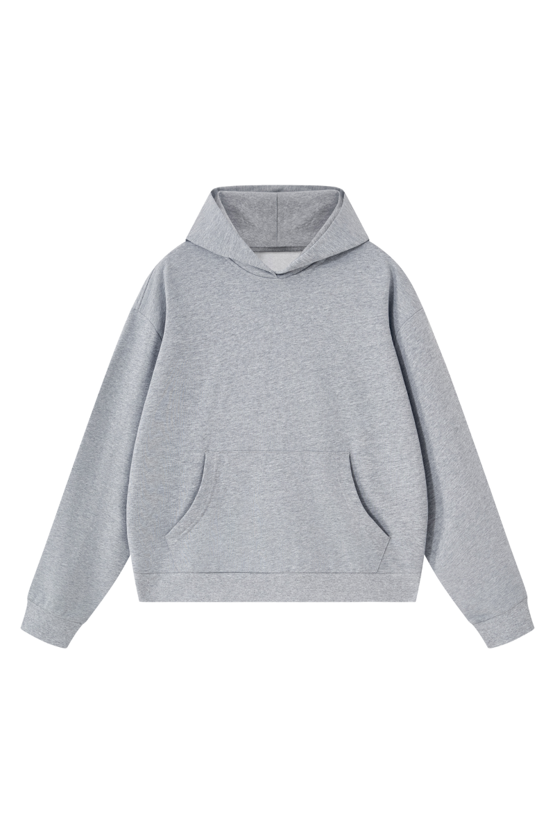 Women's Fall Boxy Fit French Terry Kangaroo Pocket Hoodie