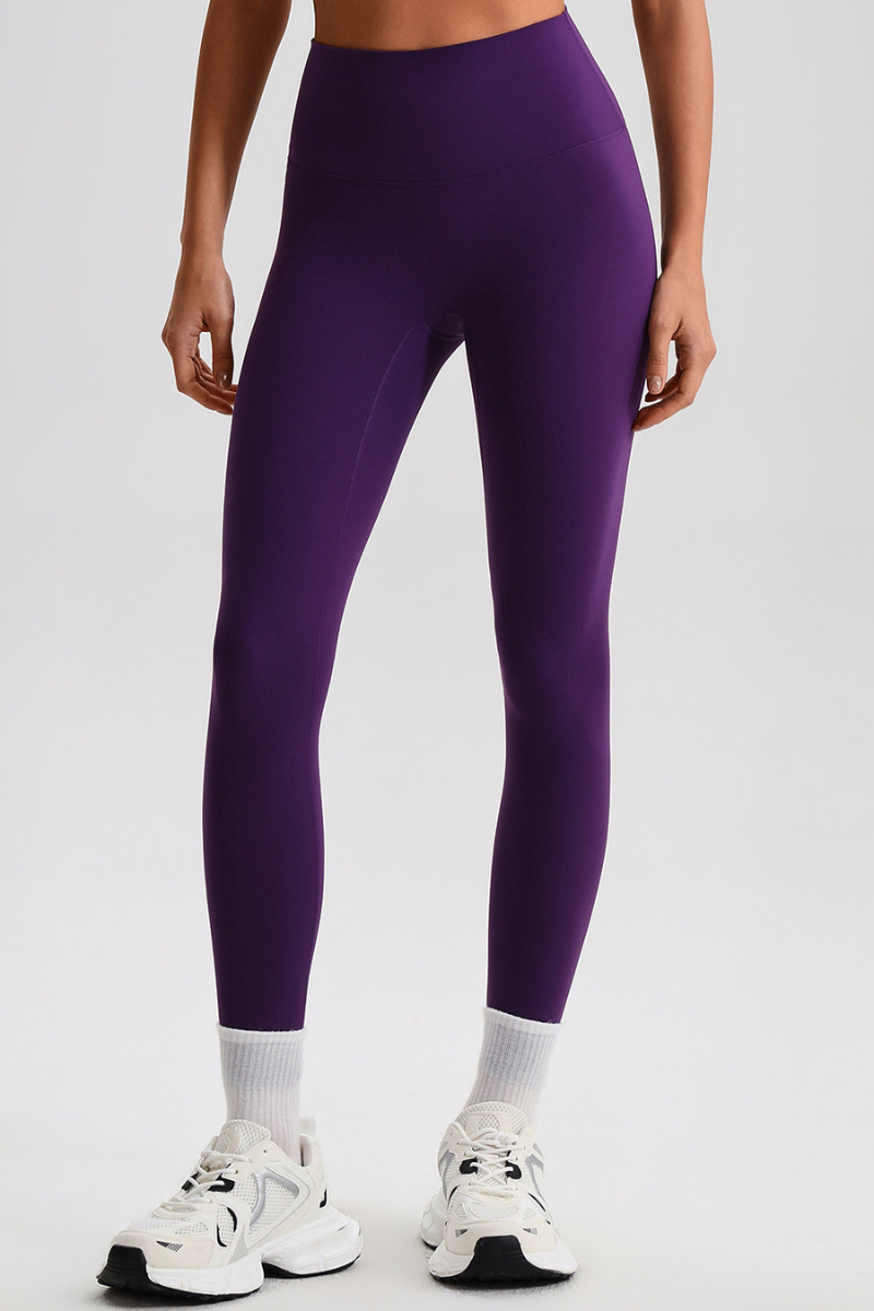 Women High Waisted Butt Lifting Seamless Naked Sensation Yoga Leggings