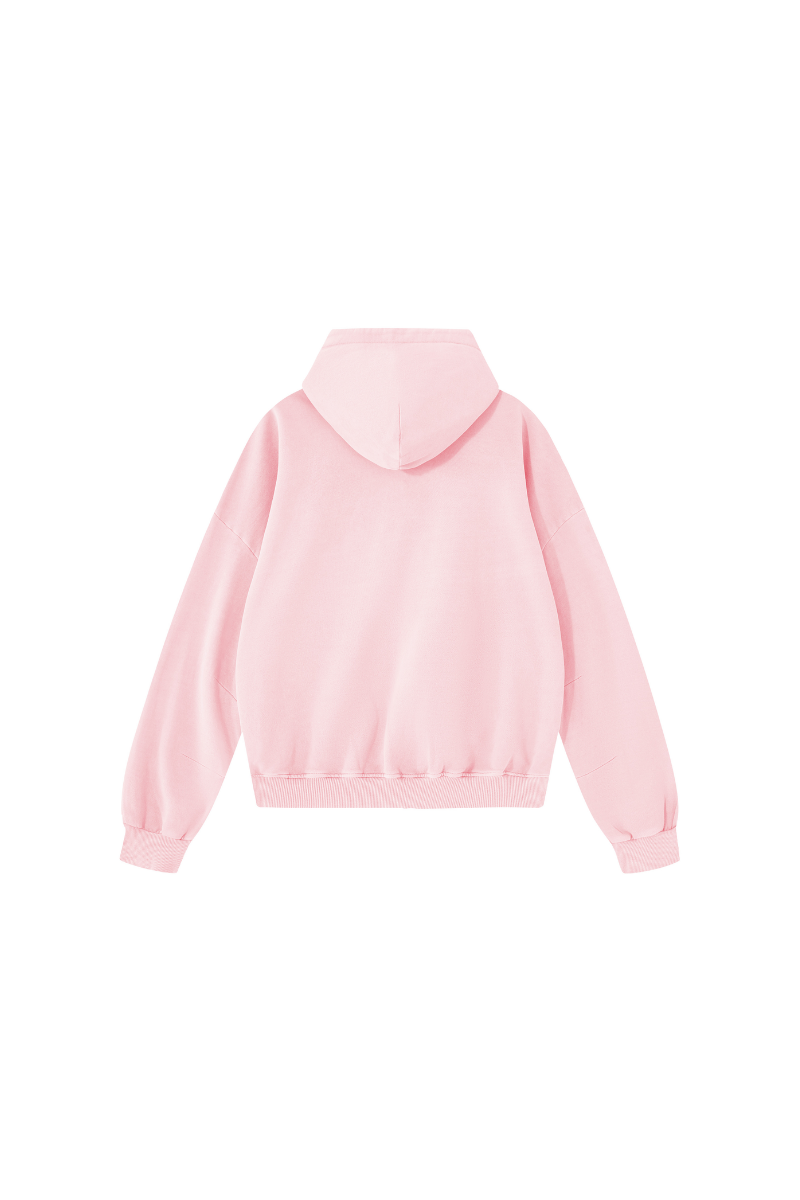 Unisex Fall 100% Cotton Kangaroo Pocket Washed Hoodies