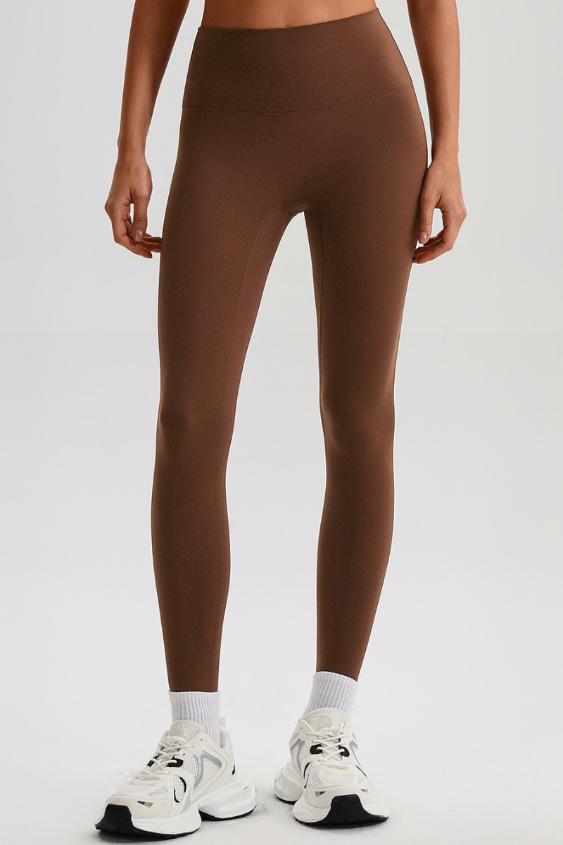 Women High Waisted Butt Lifting Seamless Naked Sensation Yoga Leggings