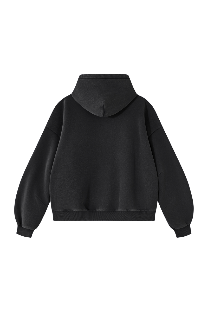 Women's Fall Fleece Heavyweight Washed Drop Shoulder Hoodie