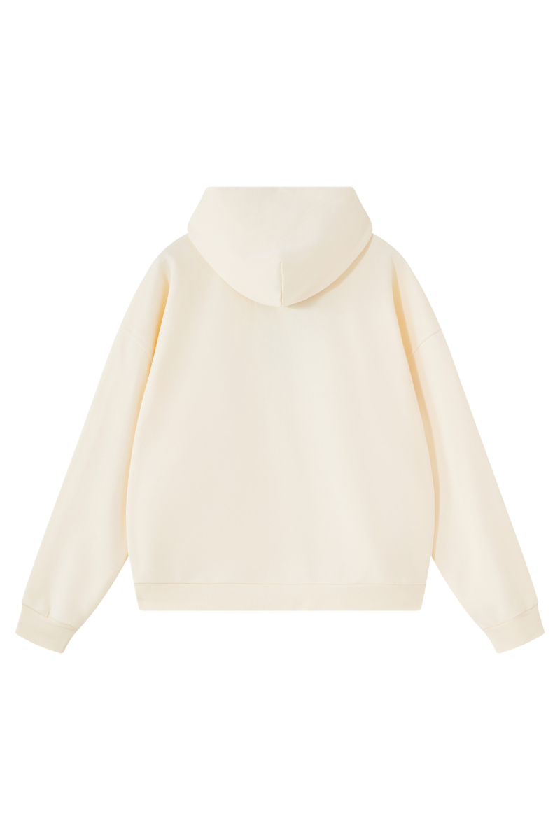 Men's Fall Boxy Fit French Terry Kangaroo Pocket Hoodie