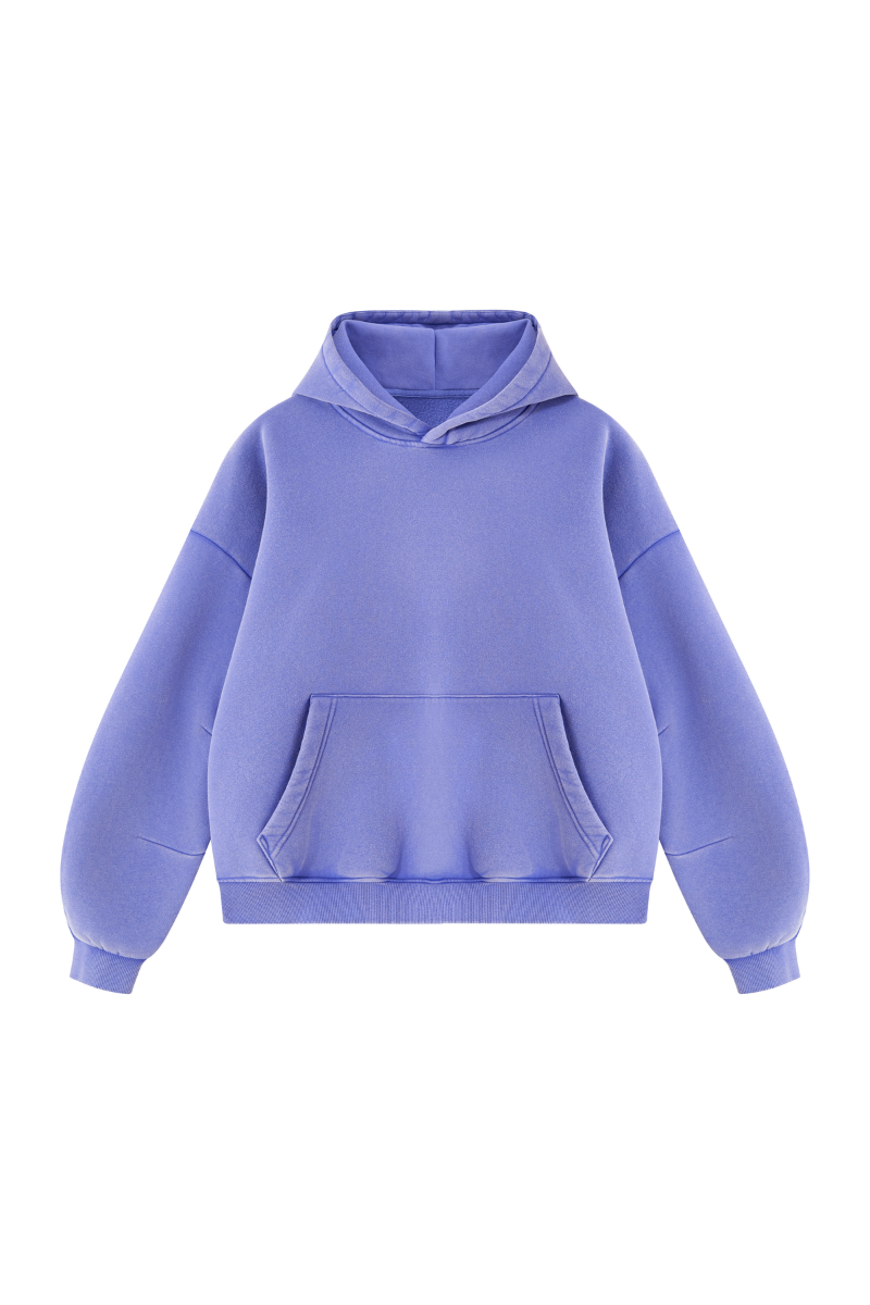 Women's Fall Fleece Heavyweight Washed Drop Shoulder Hoodie