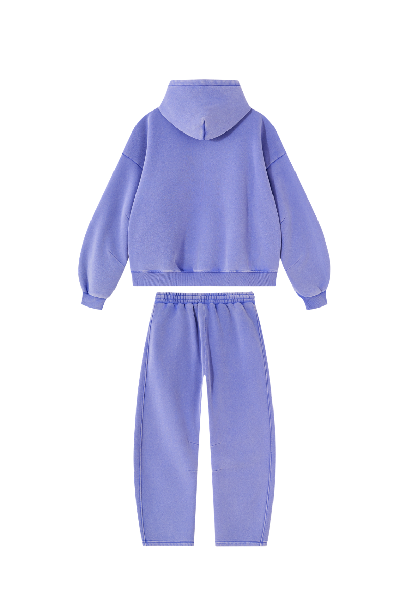 Men's Fall Fleece Sets:Relaxed Hoodie And Sweatpants