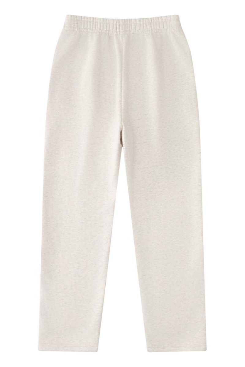 Unisex Fall Fleece Drawstring Straight Leg Casual Sweatpants