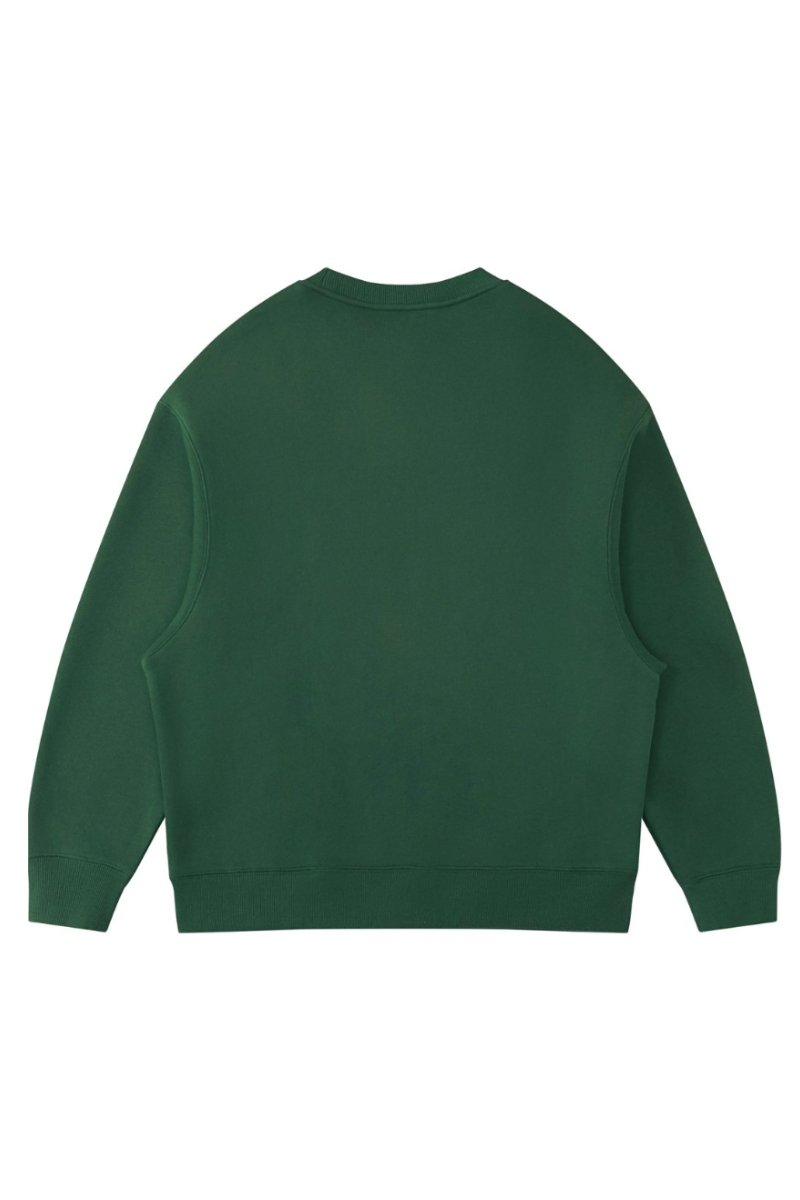 Men's Fall Fleece‑Lined Drop Shoulder Oversized Pullover