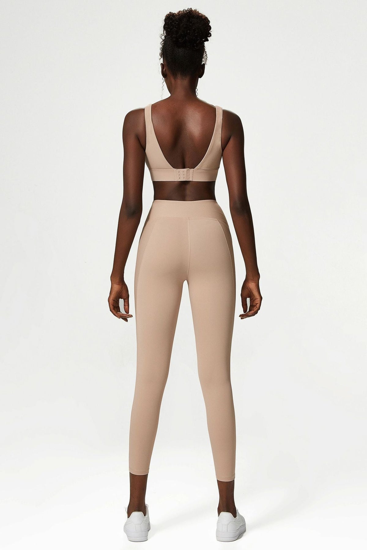 Naked feel Anti-wrinkle bubble butt leggings