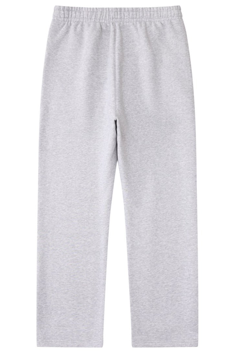 Unisex Fall Fleece Drawstring Straight Leg Casual Sweatpants