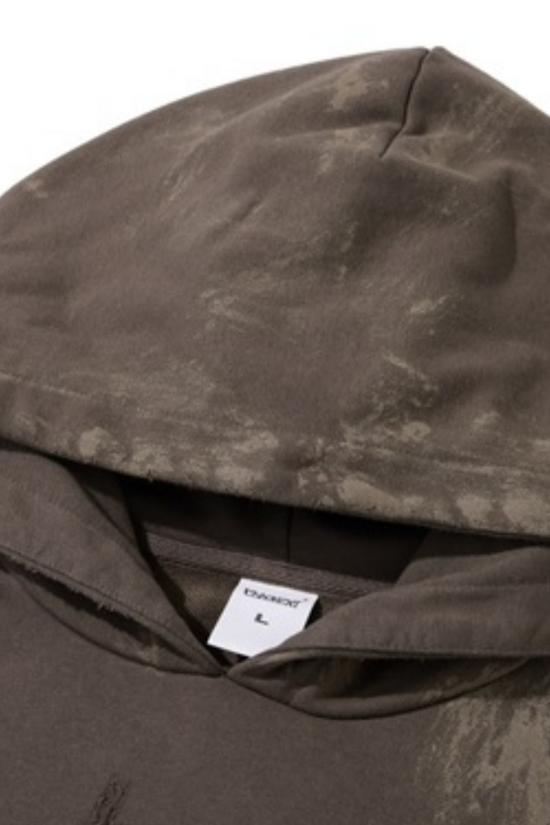 Women's  Fall  Heavyweight Oversized Vintage Washed Hoodie