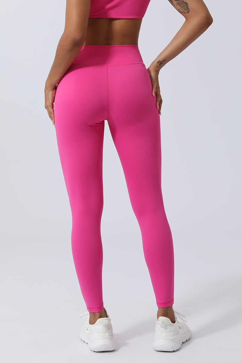 Women Twist Waist Yoga Leggings