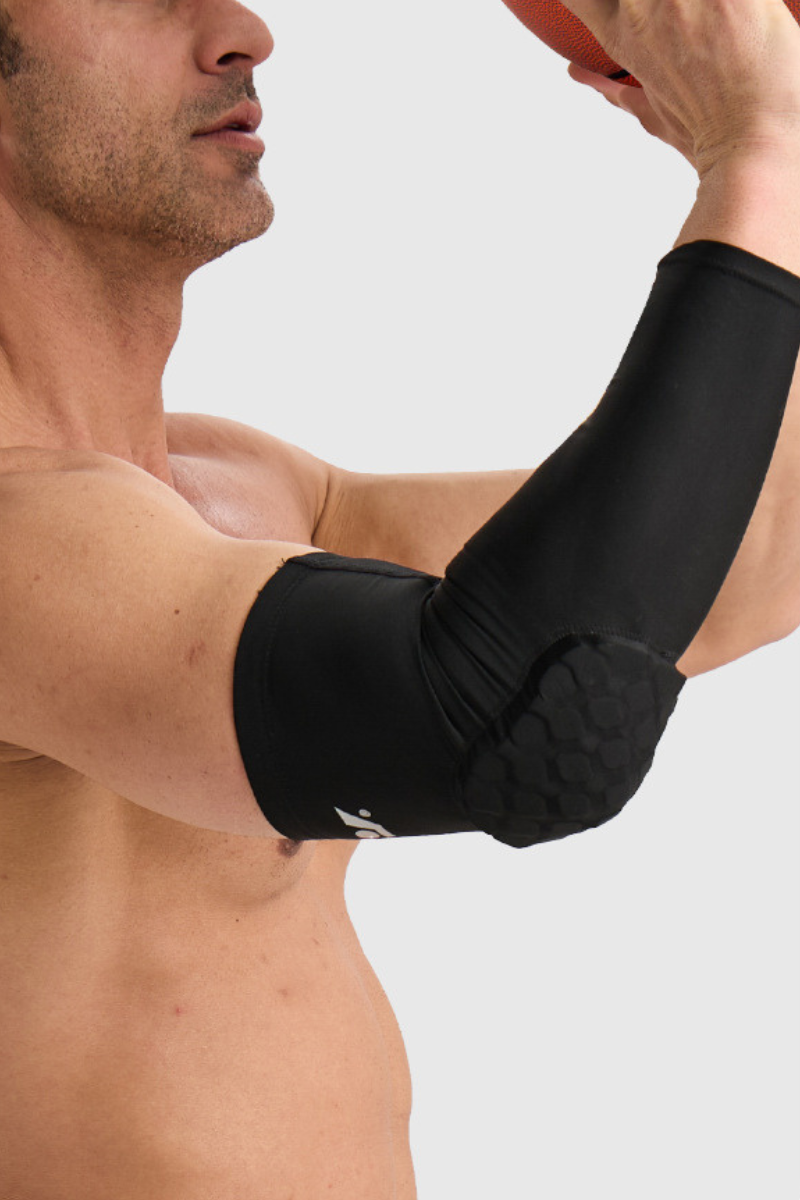 Honeycomb Padded Elbow Support Arm Sleeve