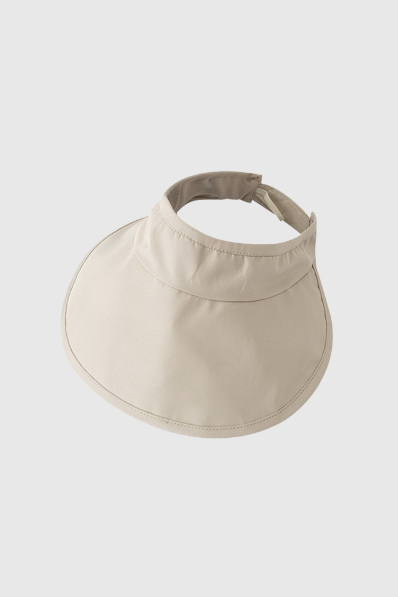 Summer Lightweight Sun Visor Foldable Wide Brim Empty Top Cap