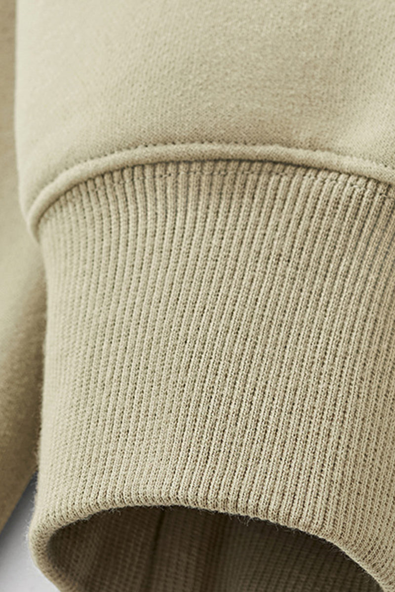 Unisex Basic Fleece Double-Zip Hoodie And Pants