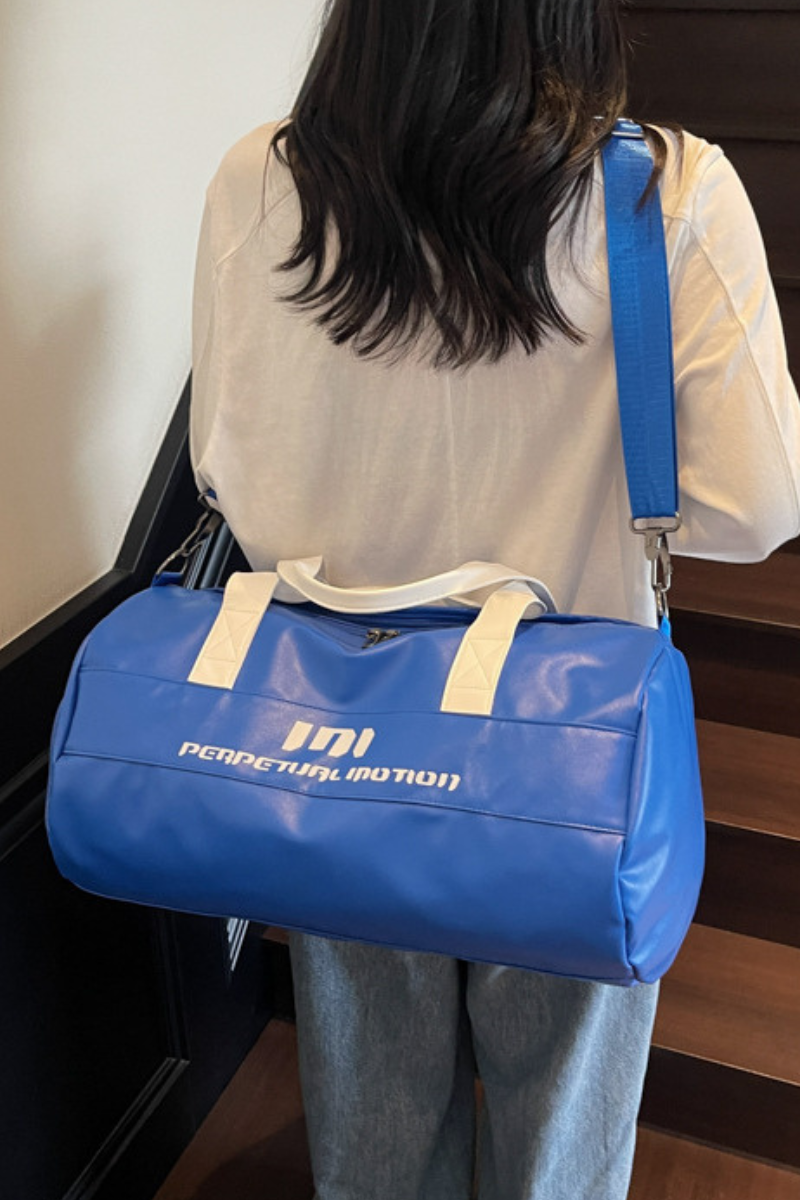 Large Capacity Dry-Wet Separation Dual Carry Design Gym Bag