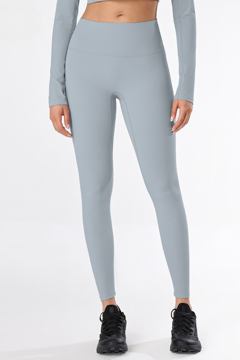 Women's Athletic Hip-lifting Solid Yoga Leggings