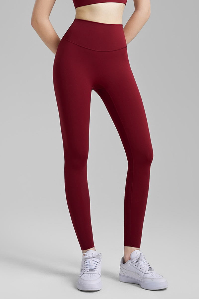 Women's Athletic Nude-Feel Sculpting LYCRA Yoga Leggings