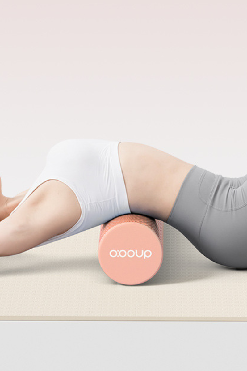 Sports Yoga Floating Point Foam Roller (Length:17.7inch)