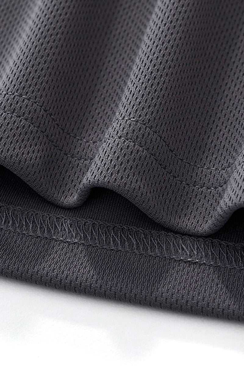 Men's Streetwear Lightweight Breathable Mesh T-shirt