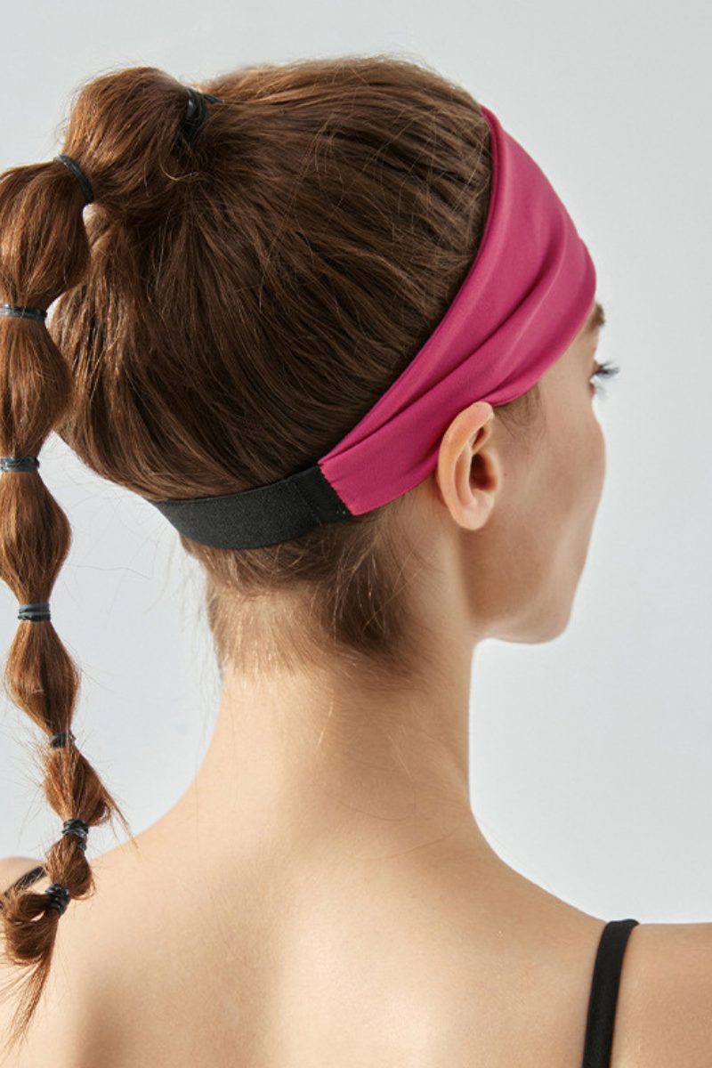 Women's Moisture-Wicking High Stretch Sports Headband