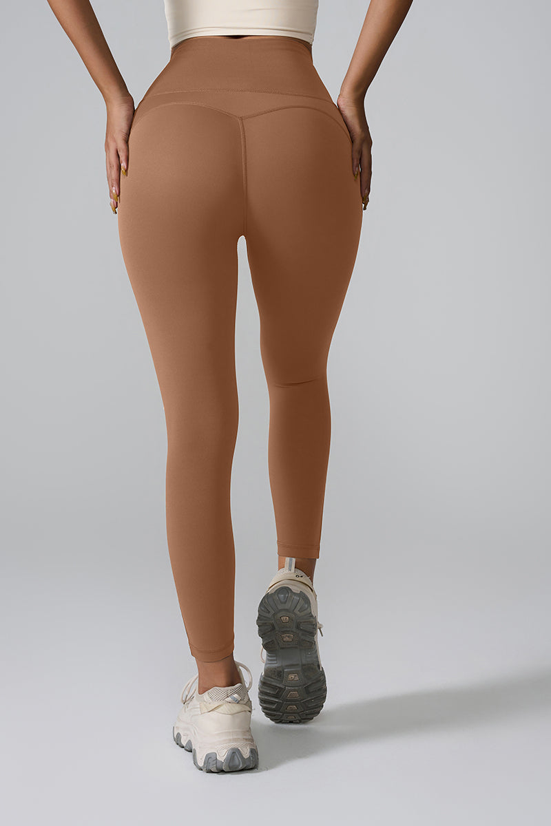 Women'S High-Waisted Hip Lift Seamless All-In-One Yoga Leggings