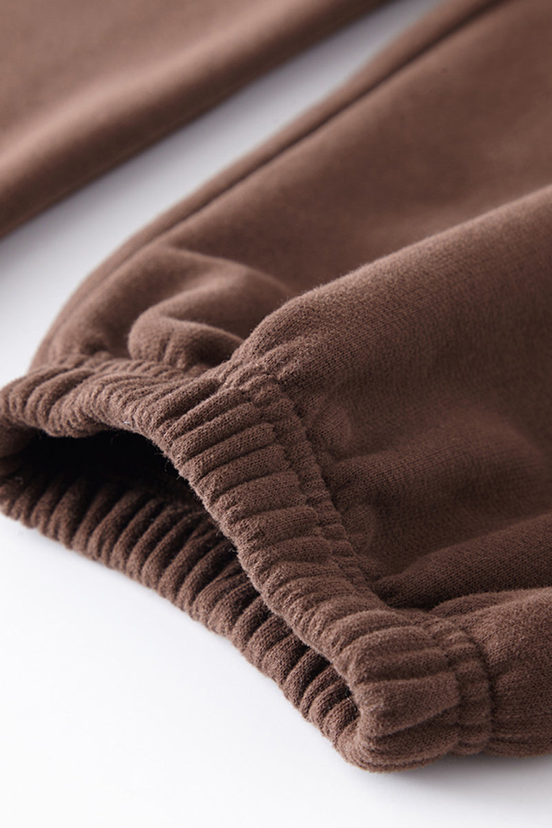 Fleece-Lined Cargo Joggers
