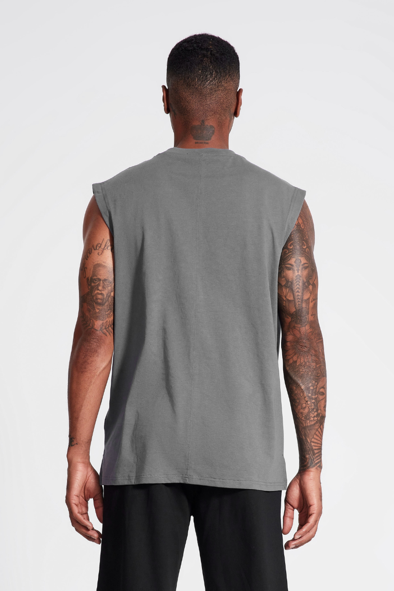 Men's Loose Fit Sleeveless Workout Tank Top