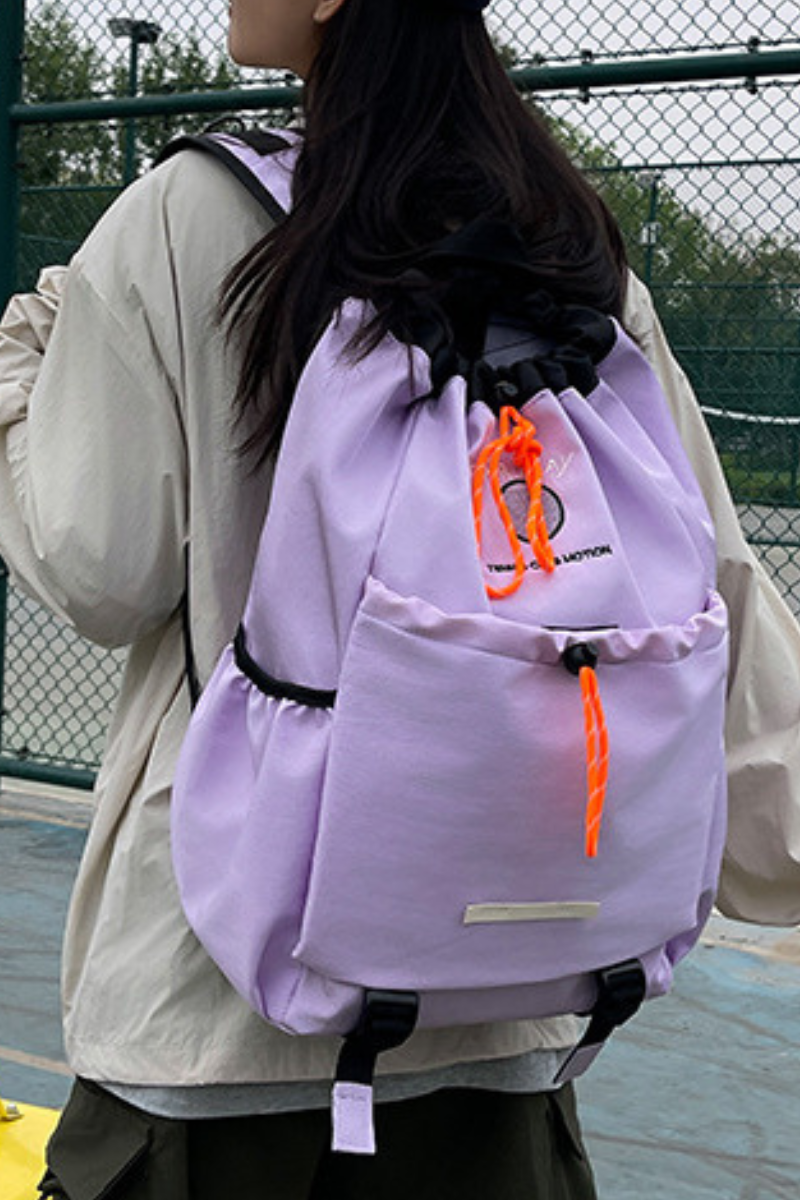 Versatile Drawstring Closure Gym & Travel Backpack
